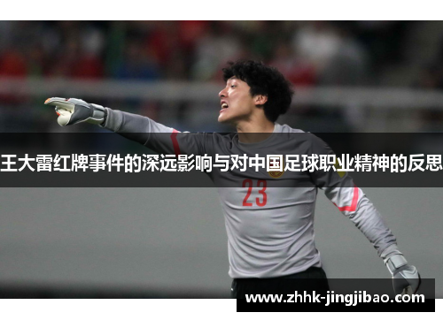 王大雷红牌事件的深远影响与对中国足球职业精神的反思